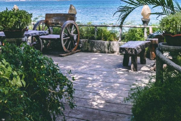 Wooden Deck Retreat
