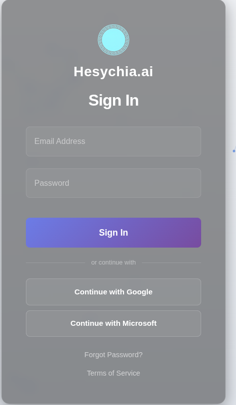 Current Sign In SSO buttons
